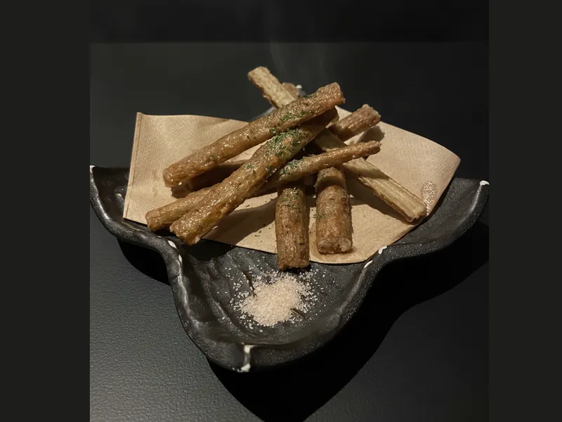 新ごぼうの唐揚げ