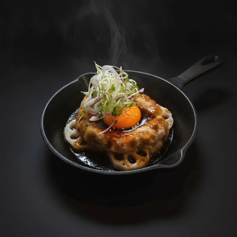 月見つくねのオーブン焼き