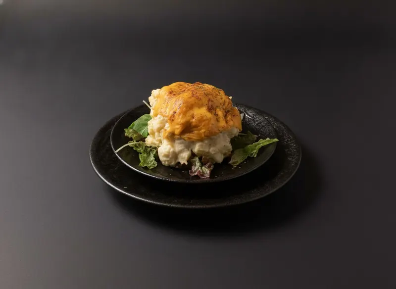 チーズとツナのポテサラ