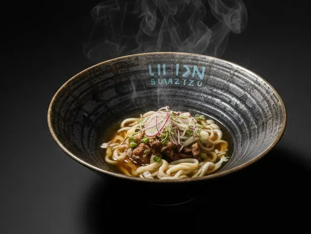 肉かけうどん