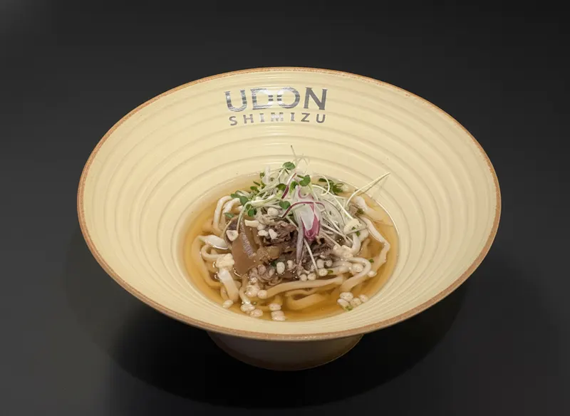 冷肉かけうどん