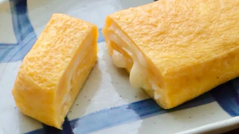 至福のチーズだし巻き卵