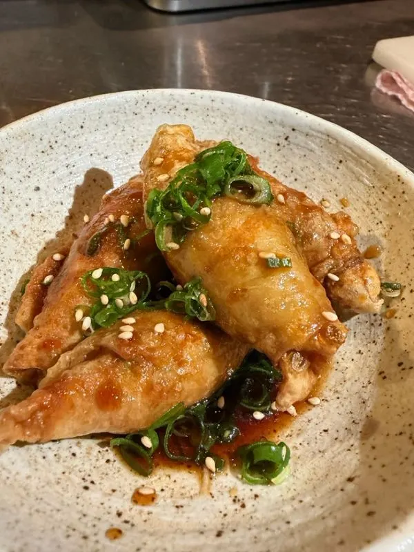 鶏皮ぎょうざ