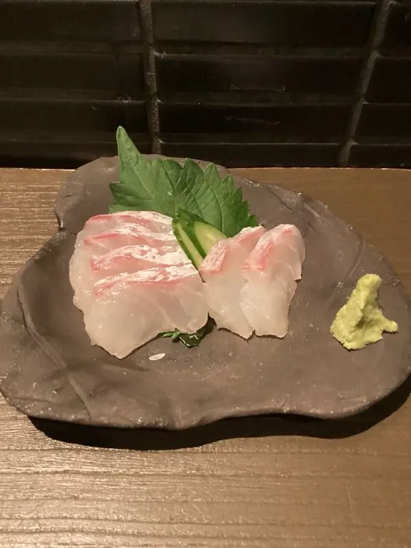 真鯛のお造り