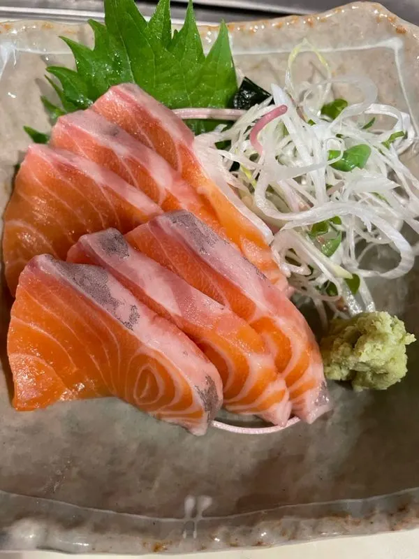 サーモンのお造り