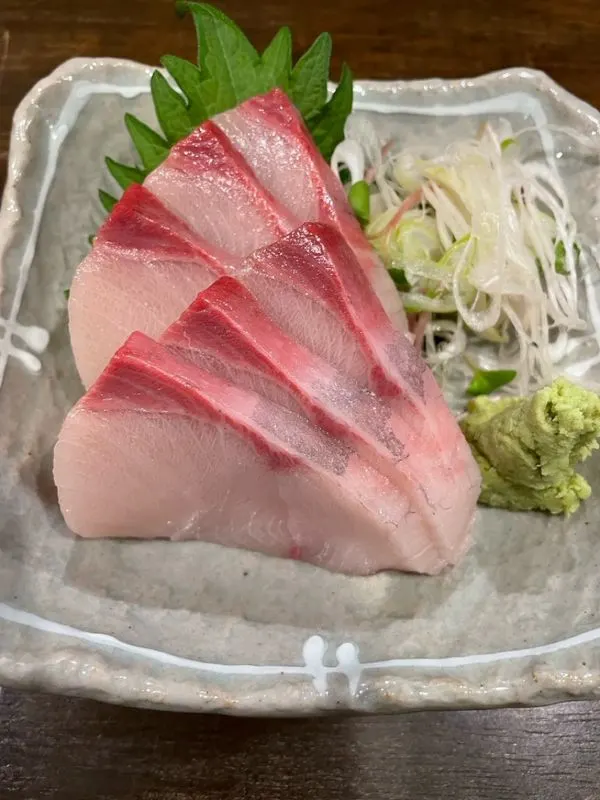カンパチのお造り