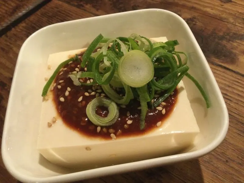 麻辣みそ冷奴