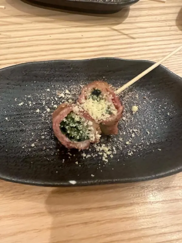 ほうれん草チーズの豚巻き