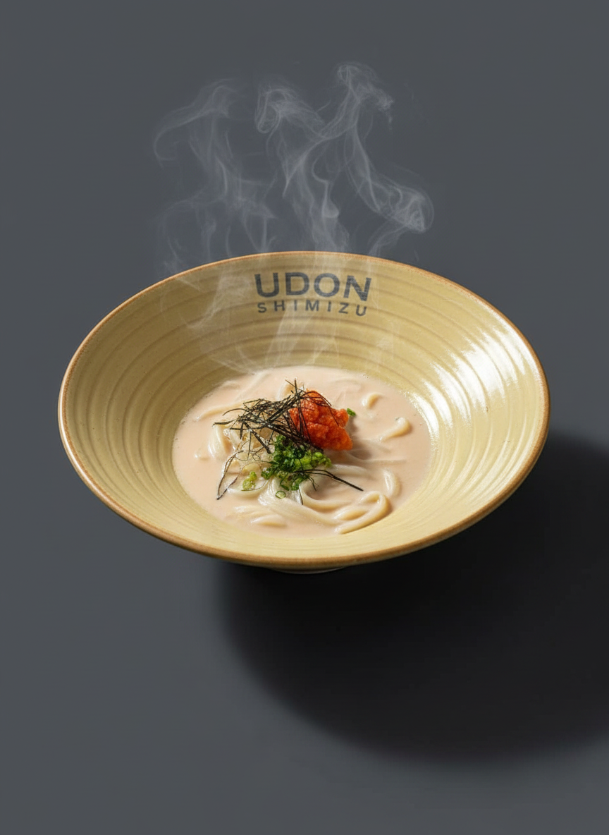 Mỳ udon kem cá tuyết