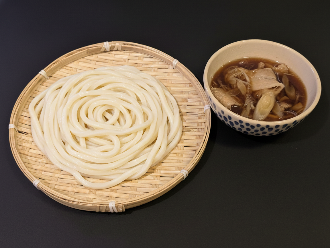 Mì udon nhúng nước thịt