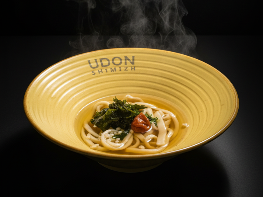Mì udon rong biển me